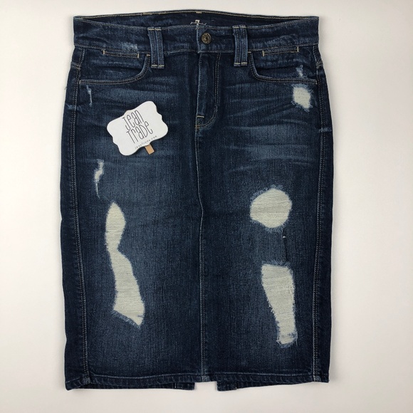 7 For All Mankind Dresses & Skirts - 7 for All Mankind VINTAGE 7 PENCIL SKIRT